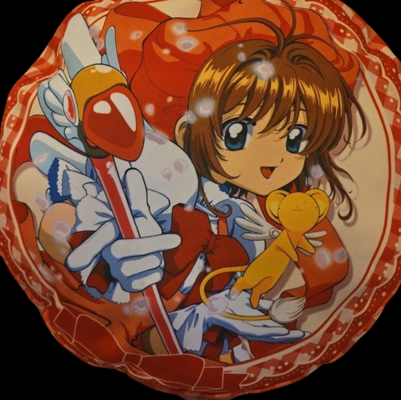 Cardcaptor Sakura 15in Cushion Red Gingham NWT - Picture 7 of 7